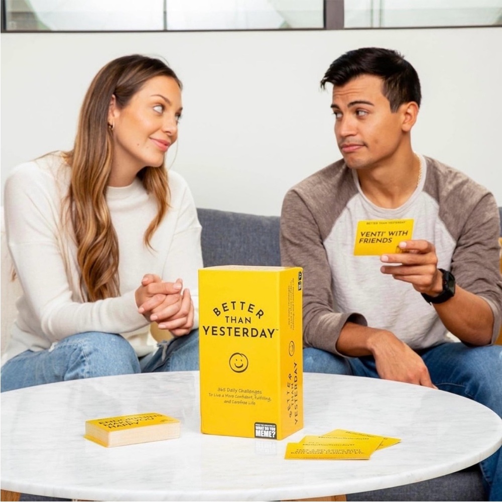 What Do You Meme Better Than Yesterday Challenge Cards Mindfulness Game - Picture 3 of 10